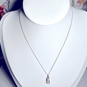 1/20 12K Gold-Filled Vintage Pearl Pendant Necklace